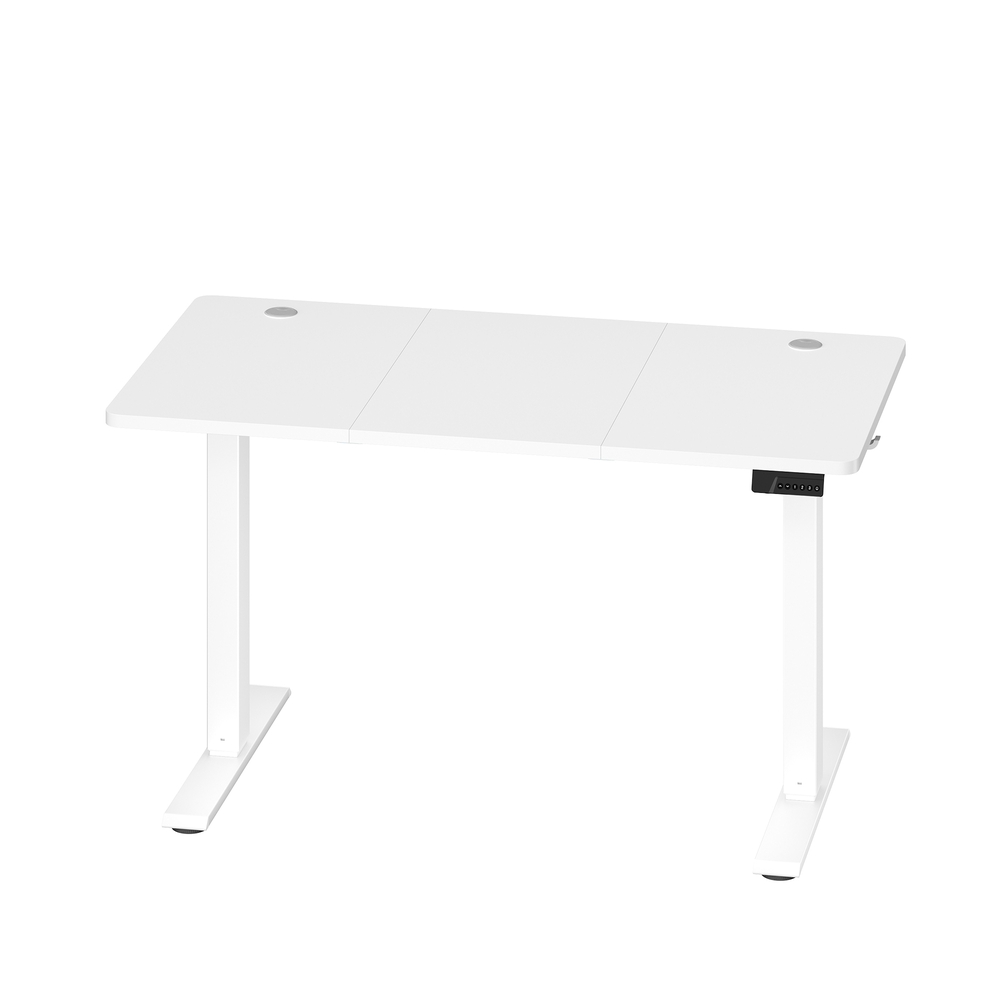 VASAGLE Elektrisch verstellbarer Stehtisch, Memory-Funktion mit 4 Höhen, Schreibtisch für Home Office LSDB35312WZ03