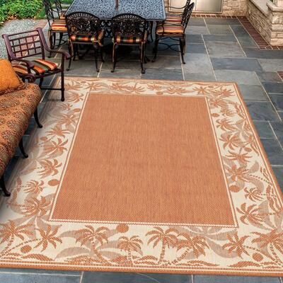 Dream Decor Rugs Pergola Sanctuary Indoor Outdoor Area Rug