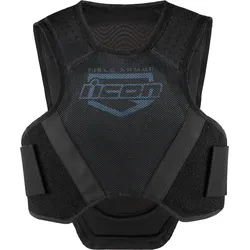 Icon Field Armor Softcore, Protektorenweste Level-1 - Schwarz - XL/XXL