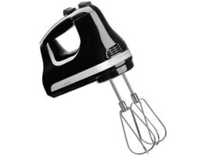 Batteur à main Classic - KITCHENAID 5KHM5110EOB - Noir - 5 présélections - 85 Watt