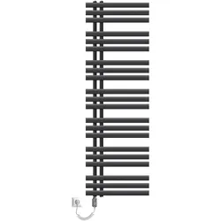 LuxeBath ECD Germany Elektrischer Badheizkörper Iron EM 500x1600 mm Anthrazit | 900W Designheizkörper Paneelheizkörper