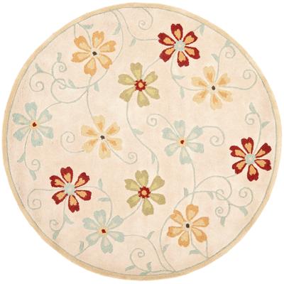 SAFAVIEH Handmade Blossom Aura Modern Floral Wool Rug