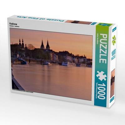 CALVENDO Puzzle Koblenz | 1000 Teile Lege-Größe 64x48cm Foto-Puzzle für glückliche Stunden