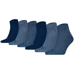 Quarter Plain ECOM 6P Unisex Socken