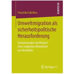 Umweltmigration als sicherheitspolitische Herausforderung, Fachbücher von Franziska Fabritius