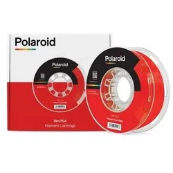Polaroid EBP 3D Filament PL-8002 Kunststoff Rot (PLA, 1400 g), 3D Filament, Rot
