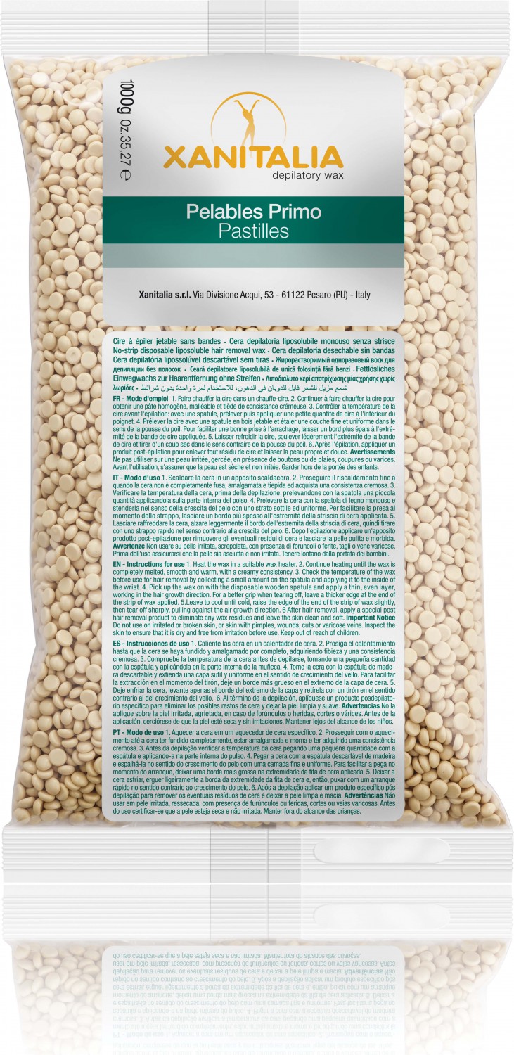 XanitaliaPro Brasilian System Wax-Perlen Vanille 1000g XP-920.202