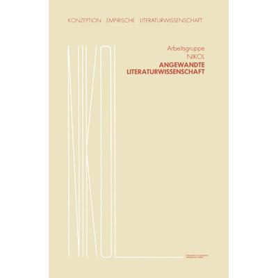 Angewandte Literaturwissenschaft, Taschenbuch von Kenneth A. Loparo, Vieweg & Teubner, 978-3-663-01957-2
