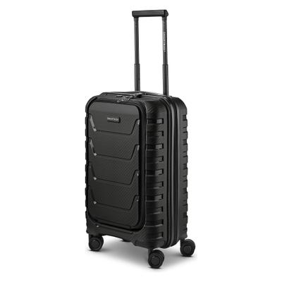 Trolley SMARTBOX "Edition 01 4 Rollen Kabinentrolley 55 cm Laptopfach", Gr. 39 l, schwarz, Polypropylen, Koffer