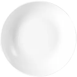 Schüssel ISTA, Durchm. 18,5 cm, von Caterado, aus weißem Porzellan. Made in Europe. Höhe 5,8 cm.