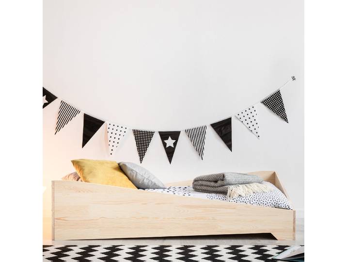 Lit 70x140 sommier inclus Solène Bois