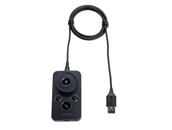 Jabra 50-219, Acoustique, Avec fil, Appuyez sur les boutons, Noir