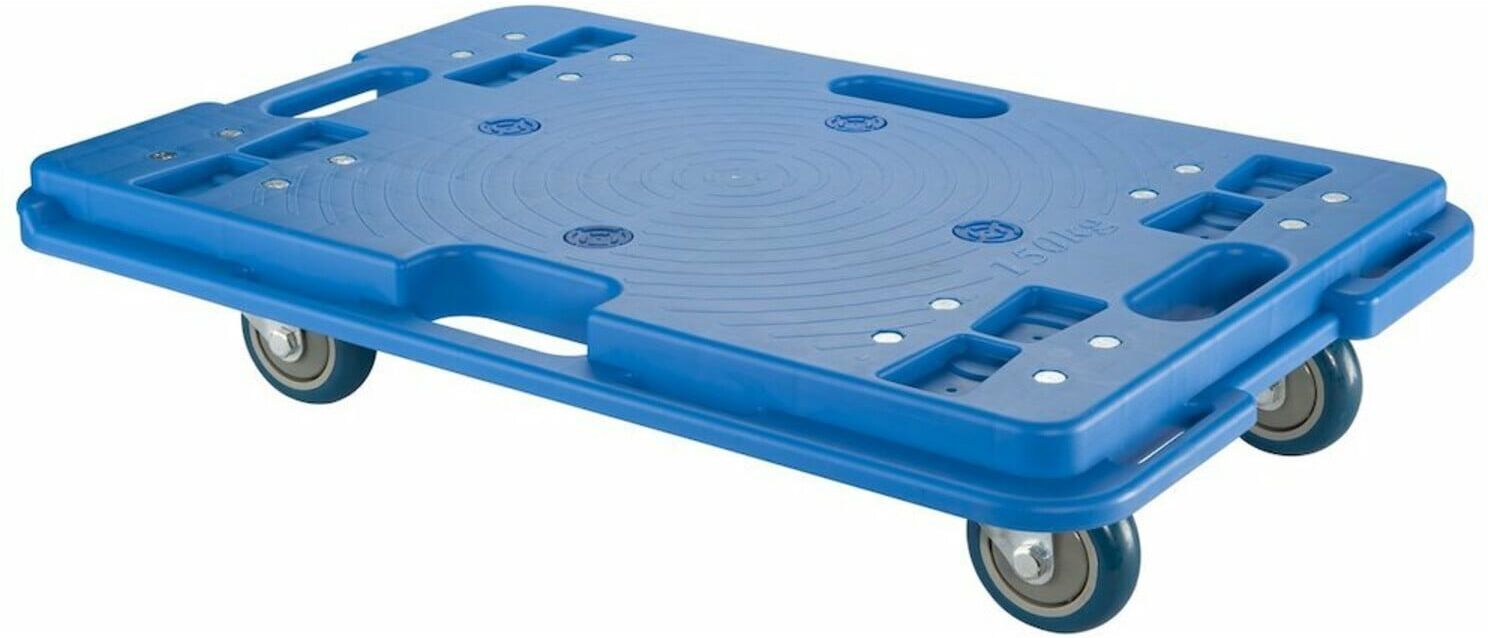 Transportroller D.75mm 150kg L600mm B400mm Thermoplastik BS ROLLEN ; Industrial Quality Supplies (A.-Roller.950)