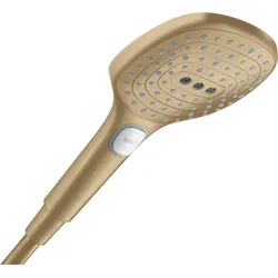 hansgrohe Raindance Select E Handbrause 120 3 jet, 26520140, Farbe: Bronze gebürstet