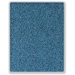 Terralith Farbmuster Metallic Steinteppich -blau-, Körnung: mittel (4-6 mm)