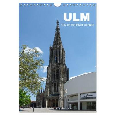 Ulm, City on the River Danube / UK-Version (Wall Calendar 2027 DIN A4 portrait), CALVENDO 12 Month Wall Calendar