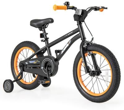 Costway 16-Inch Kids Bike Sport Bicycle for 4-7 Years Old with Adjustable Seat and Reflectors-16 inches