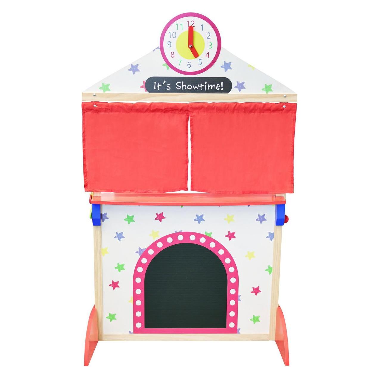 Spielmaus Holz Kasperletheater 114x65x30 cm (0045915573)