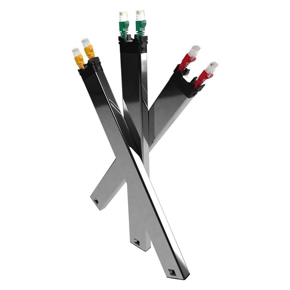 Patchbox 365 CAT.6A STP CASSETTE YELLOW 0,8M (STP, CAT6a, 0.80 m) (C36STPXC6AXX1Y)