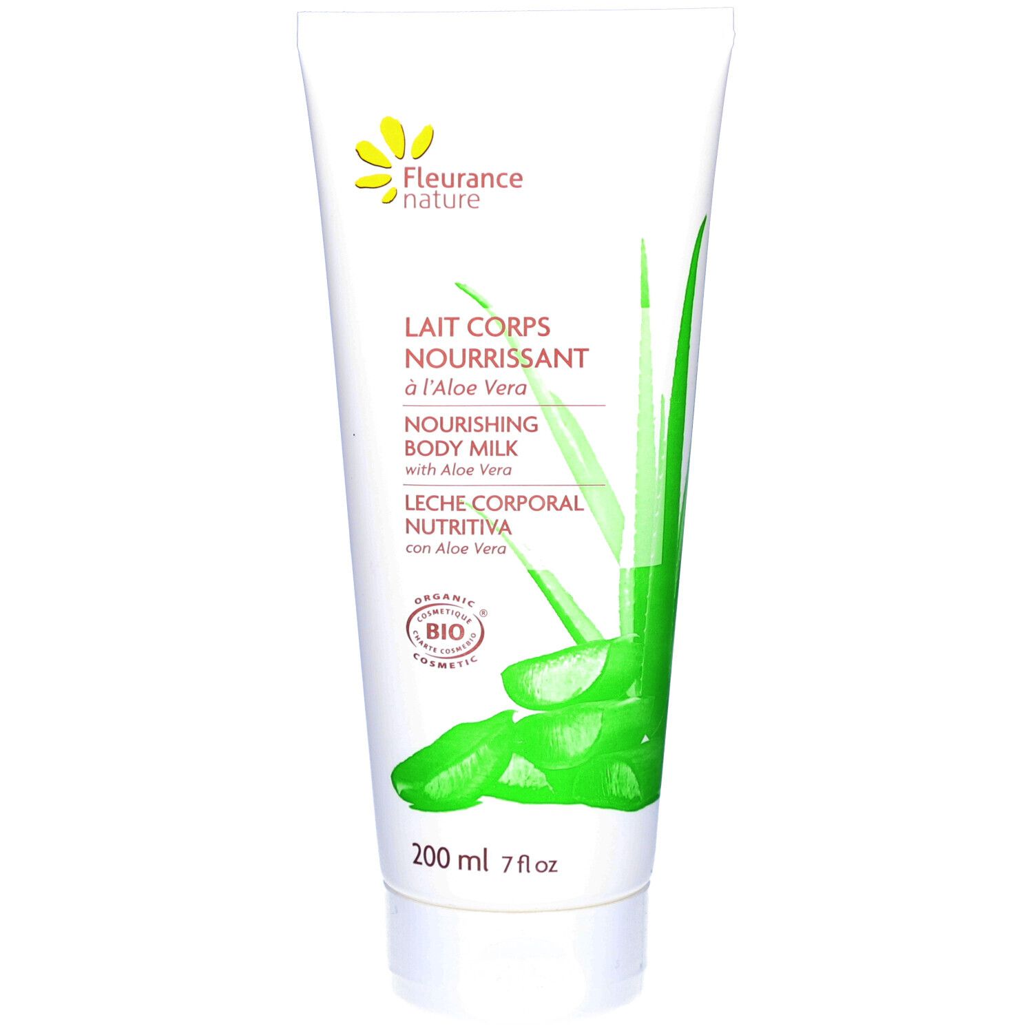 Fleurance Nature Lait Corps Nourrissant À L'aloe Vera BIO - corps nourrissant à l'alo 200 ml Milch