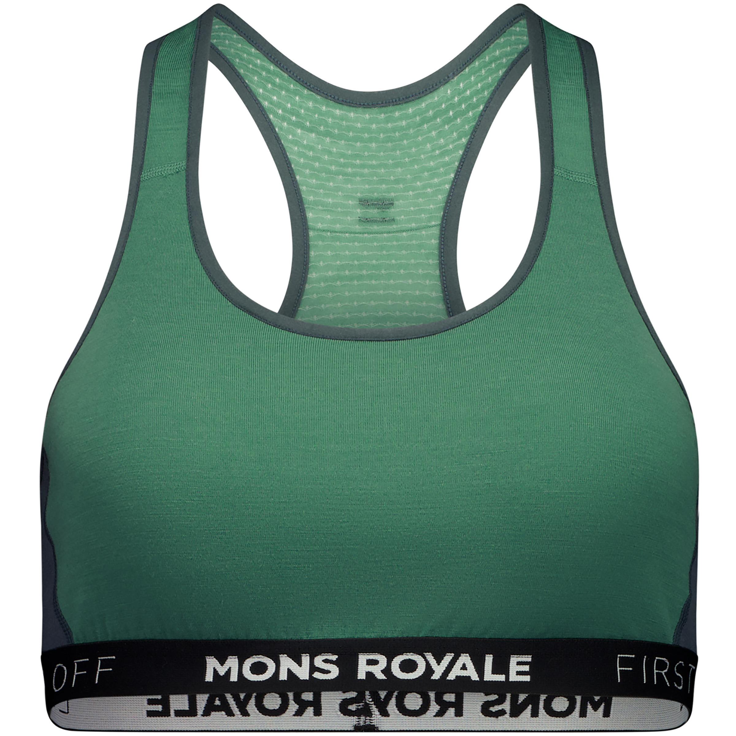Mons Royale Sierra Sports BH Damen Sport-BHs weiss Größe XS Elastisch Merinowolle
