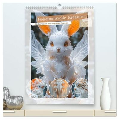 Geheimnisvolle Kreaturen (hochwertiger Premium Wandkalender 2027 DIN A2 hoch), Kunstdruck in Hochglanz