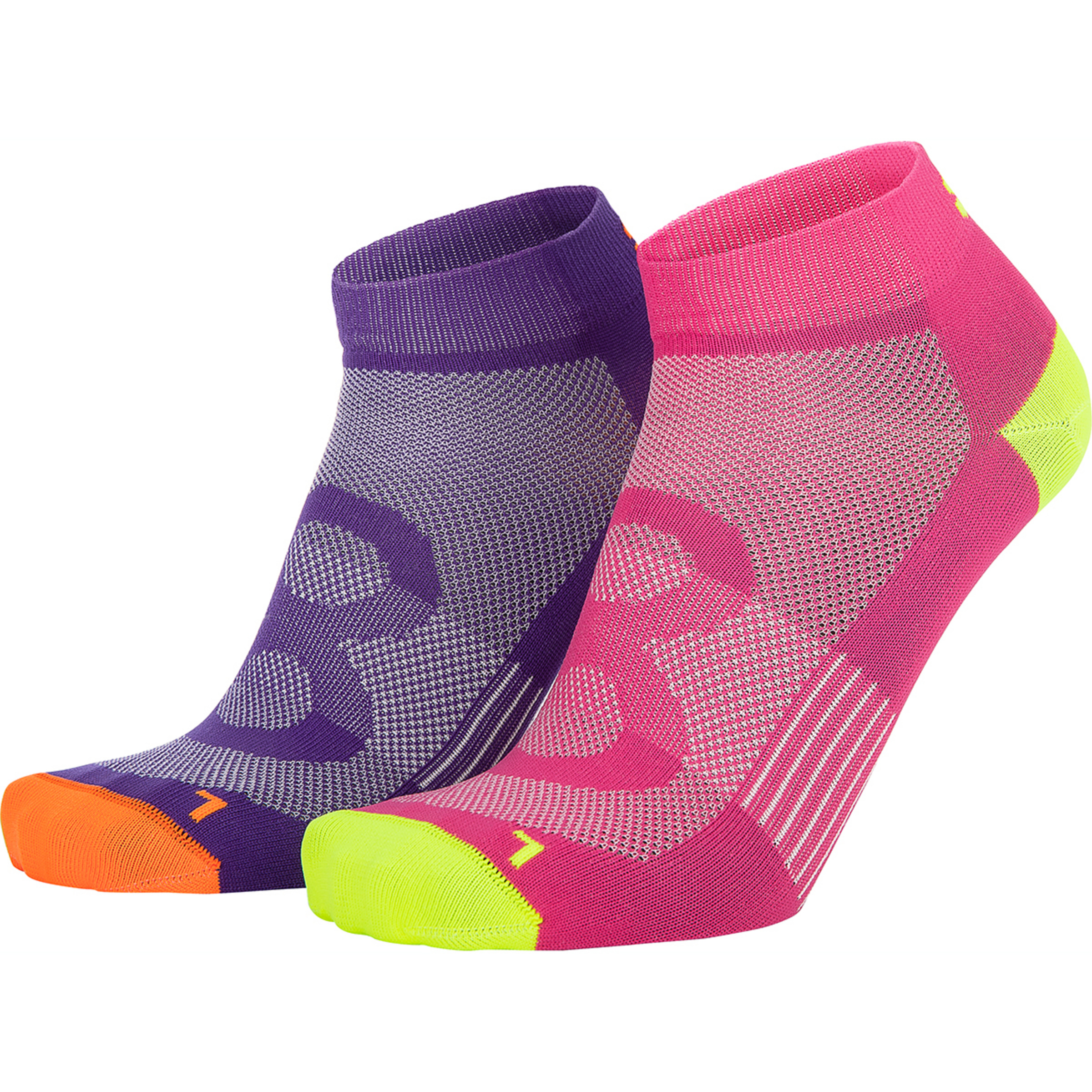 Eightsox Sport Color 2 2er Pack Laufsocken pink Größe 39 Laufen Atmungsaktiv
