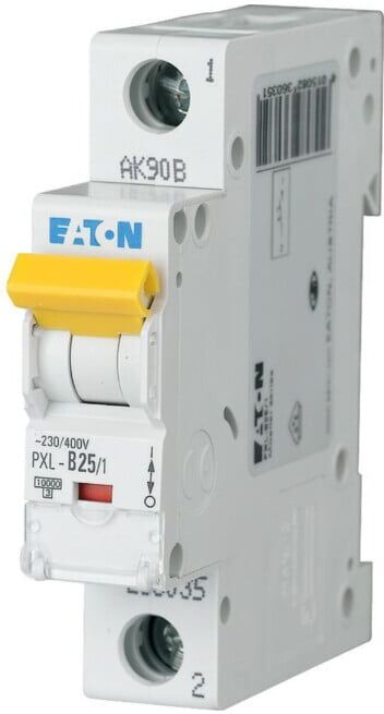 Eaton Disjoncteur LS avec marquage B 25A, 1p PXL-B25/1 (236035)