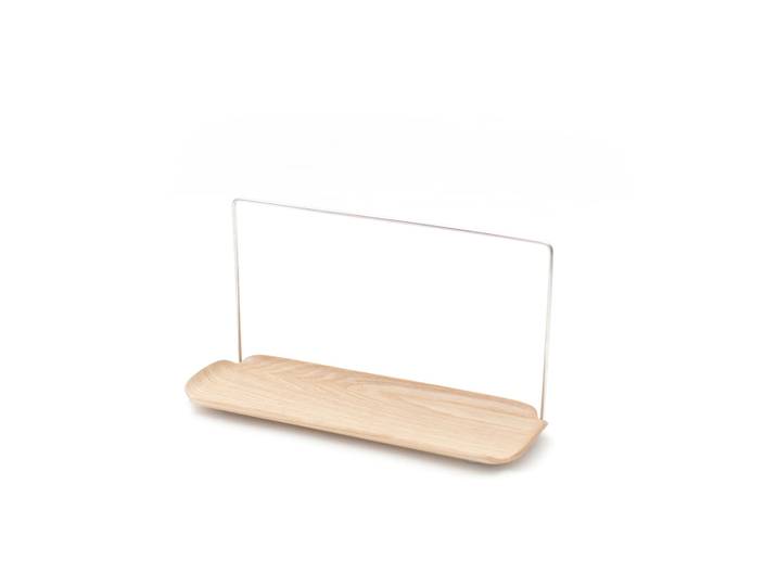 Bosign Égouttoir avec support pour chiffon LEAF Saule-acier inoxydable
