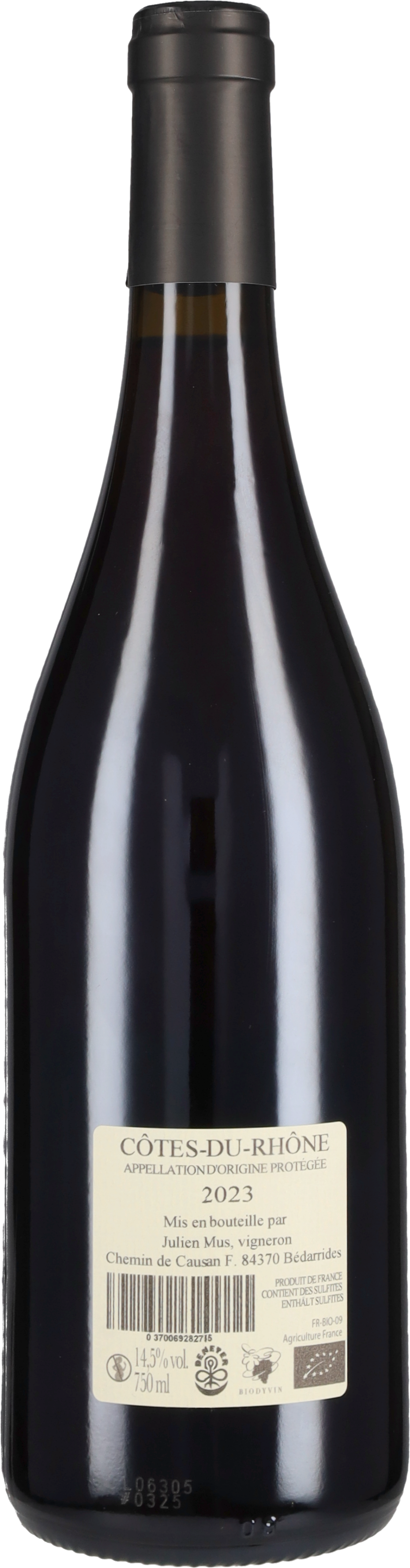 Cotes du Rhone Rouge Domaine de la Graveirette 2023