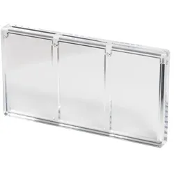 The Acrylic Box 3-Slot PSA Display Case für 3 Graded Cards