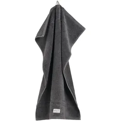 GANT Handtuch - Premium Towel, Frottee, Baumwolle, Logo, einfarbig Dunkelgrau / 50x70cm