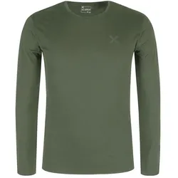 Montura Merino Mountain Maglia Herren Langarmshirt verde salvia XL