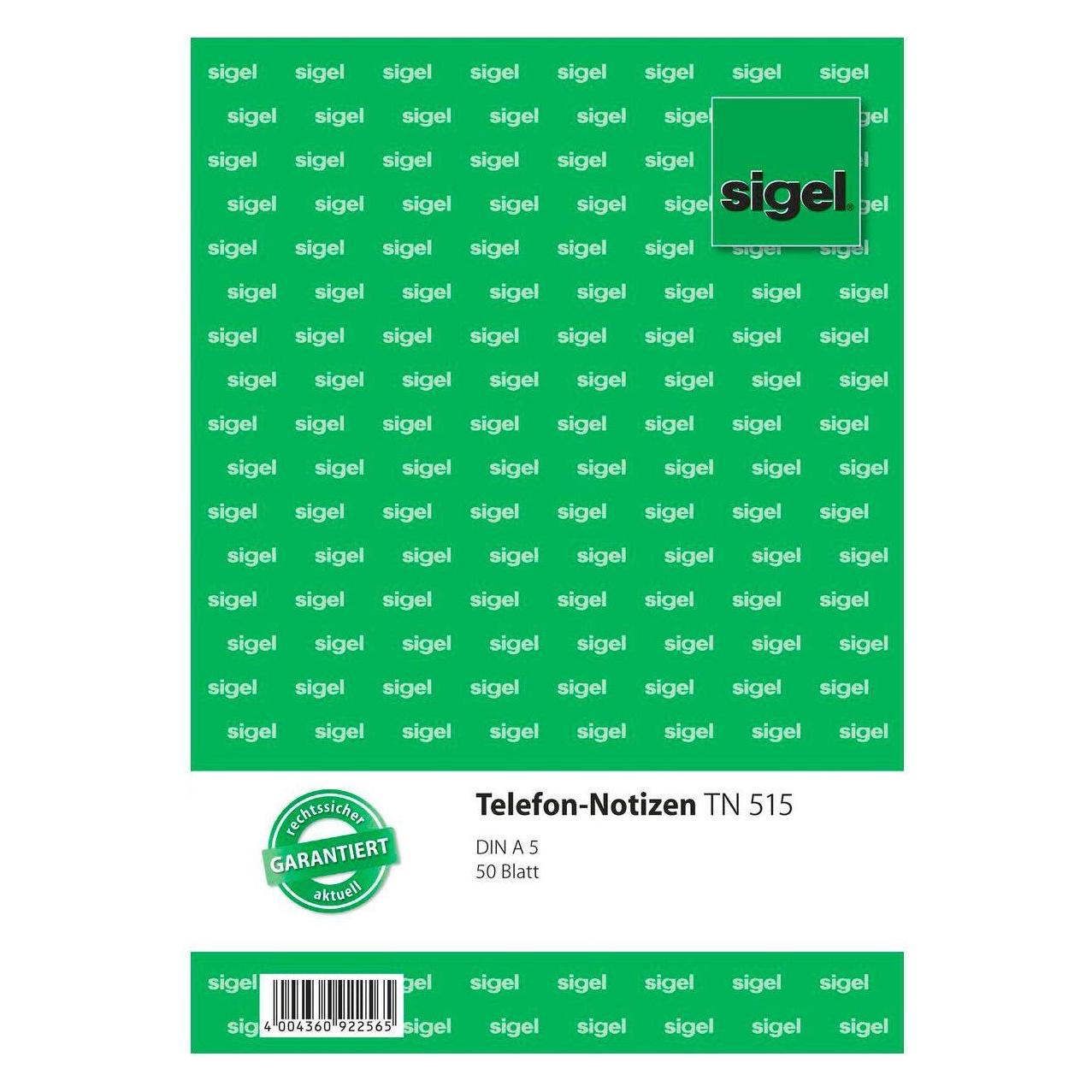 Sigel Telefon-Notizen (TN515)