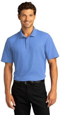 Port Authority K810 SuperPro React Polo Shirt in Ultramarine Blue size 4XL   Polyester Blend