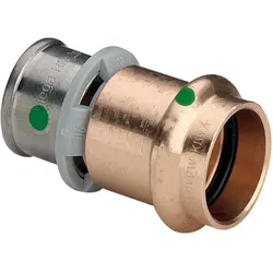 Viega Sanpress Übergangsstück 317430 20 x 15 mm, mit SC-Contur, Rotguss