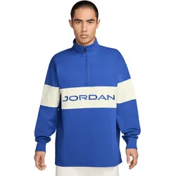 Nike Golf Pullover Jordan Golf Half-Zip, blau/weiss