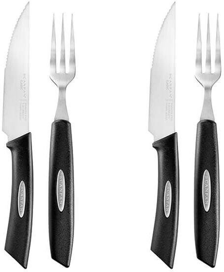 Scanpan Classic 4 Piece BBQ + Steak Cutlery Set