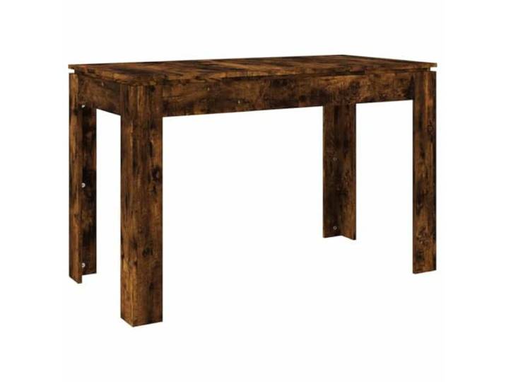KDACVBMG Esstisch, Raucheiche, 120 x 60 x 76 cm, Holz Esstisch, Küchentisch, Thekentisch, Restauranttisch, Bistrotisch