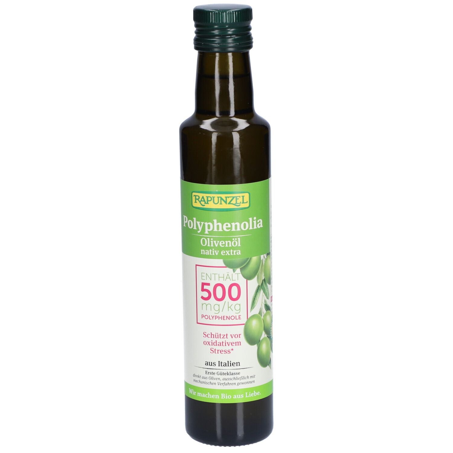 Rapunzel Olivenöl Polyphenolia, nativ extra, 250ml Bio 250 ml Öl