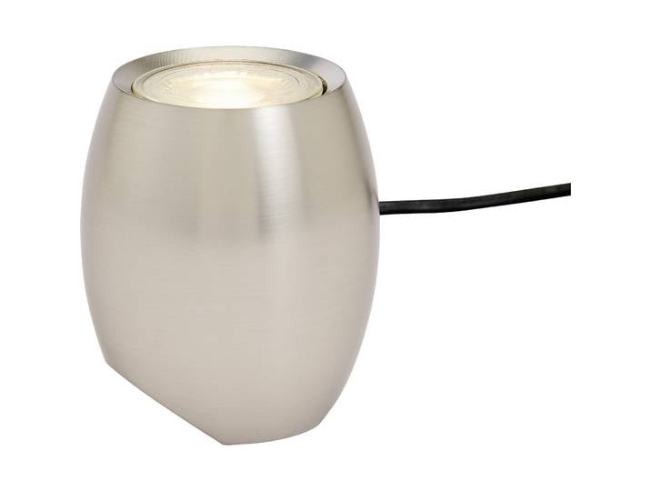 Tischlampe Marea nickel Metall H 9 cm 360 lm - LED - Lichtfarbe: Warmweiss - LED Energiesparlampen