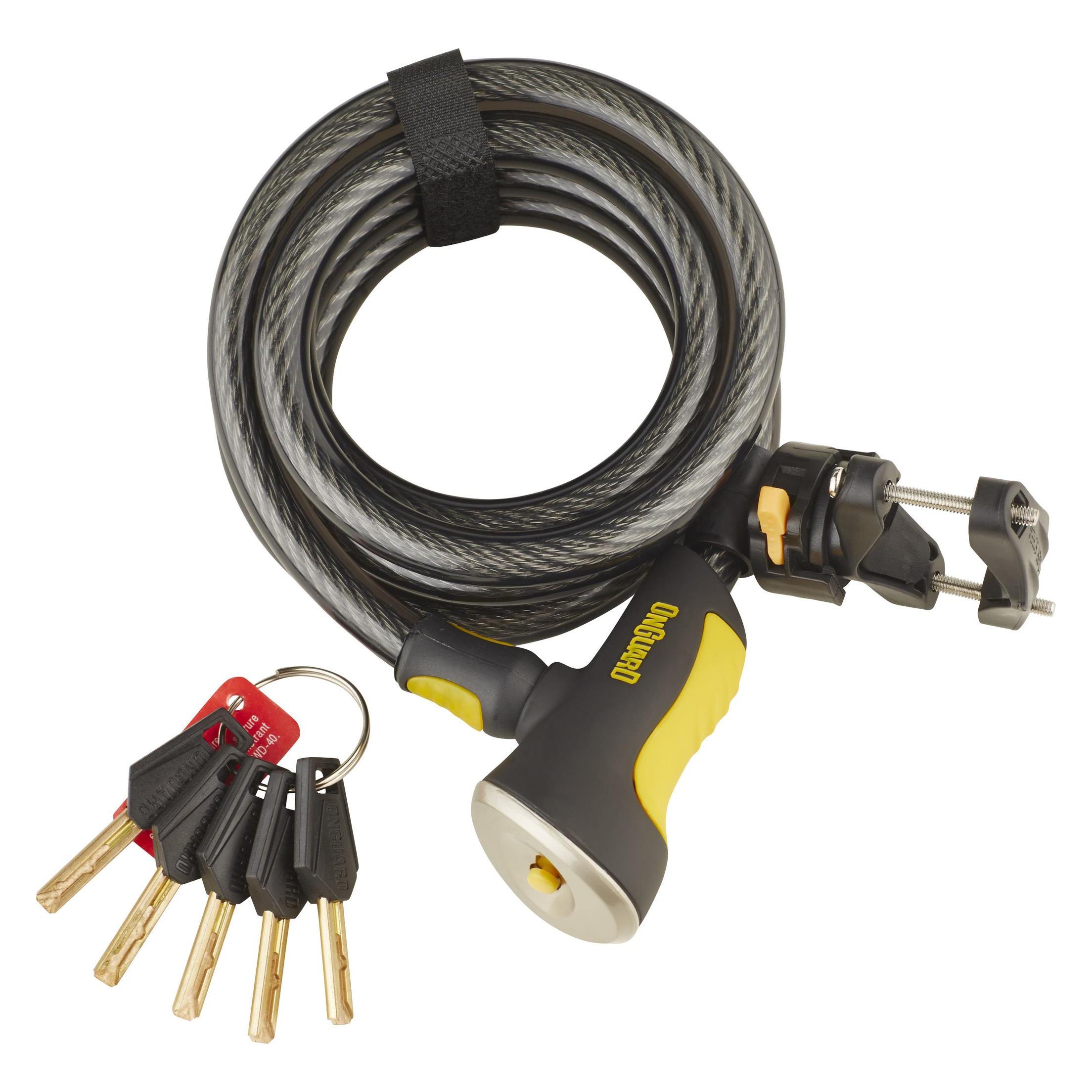 Onguard Dobermann 8028 Spiralkabelschloss 185 cm Ø12 mm (185 cm) (ON8028)
