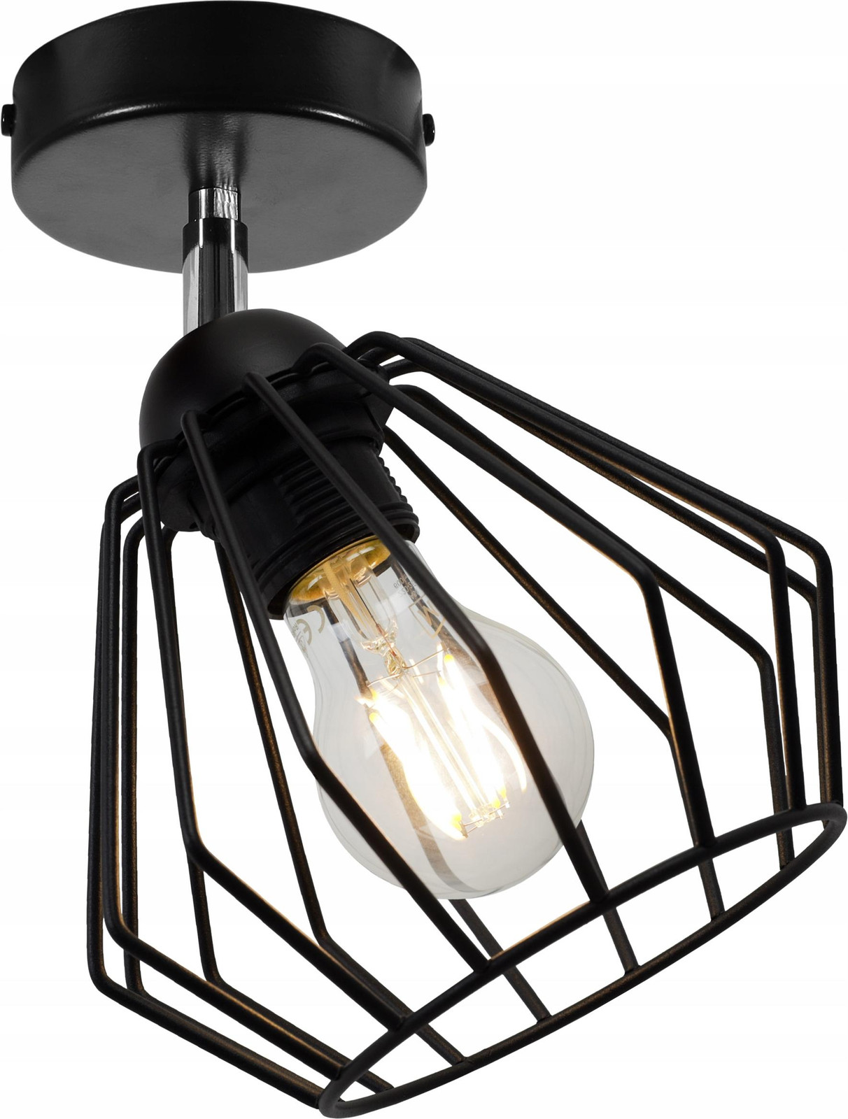 LightHome Loft Led Wandlamp Edison Retro