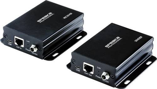SpeaKa Professional HDMI Extender (Verlängerung) über Netzwerkkabel RJ45 50m