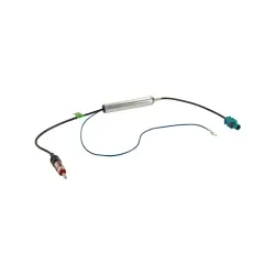 ACV 1524-03-1 Antennenadapter Fakra(m)>DIN(m) 12V Phantom LEONI