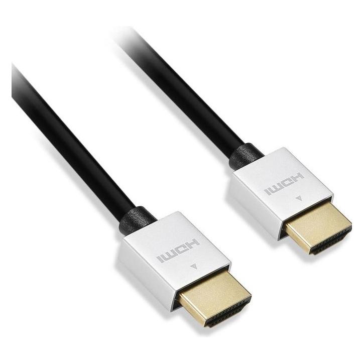 D2 Diffusion C ble HDMI 2.0 ultra fin 1.5m noir (1.50 m) (D2HDMI150UF)