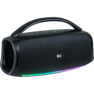Bigben Bluetooth-Lautsprecher PARTY Mainstream 4, schwarz, mit RGB-Beleuchtung, 5h Akkulaufzeit, 60 W