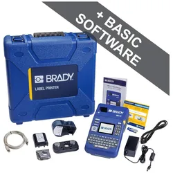Brady M510 EU Printer Kit (300 dpi), Etikettendrucker, Schwarz