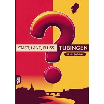 Stadt, Land, Fluss, Tübingen, Taschenbuch von Grübelgold Rätselhefte, Grübelgold, 978-3-693-19373-0