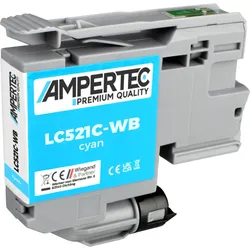 Kompatible Tinte ersetzt Brother LC-521C cyan